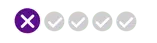Graphic showing 1-out-of-5 circles highlighted and crossed out, representing 20% of clinical trials that cannot be completed because not enough patients join.